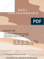 BAB 1 Adab-Adab Bermajelis