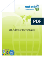 CFD Analysis of Heat Exchanger