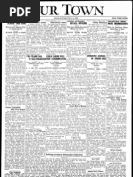 Our Town February 1, 1929