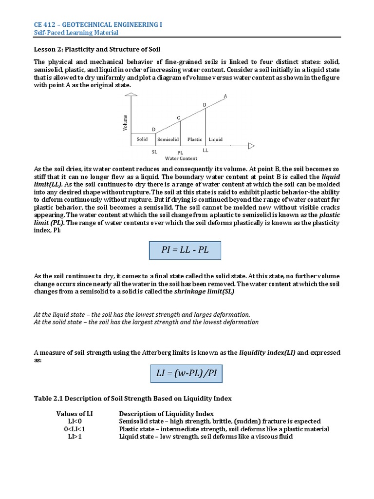 Plasticity of Soil | PDF | Continuum Mechanics | Geotechnical Engineering