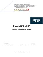 Trabajo UPDF Modelo del Uso de la Fuerza, noviembre 2020