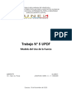 Trabajo UPDF Modelo Del Uso de La Fuerza, Noviembre 2020