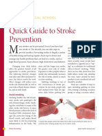 Quick Guide To Stroke Prevention: Harvard Medical School