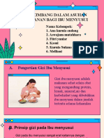 KLP 1 Gizi Seimbang Bagi Ibu Menyusui