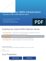 Securing Your WAN Infrastructure: Enabling The Hybrid WAN Webinar Series