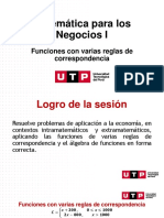 Funciones Con Varias Reglas de Correspondencia 1 PDF