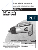 Butterfly Air Impact Pistola PDF