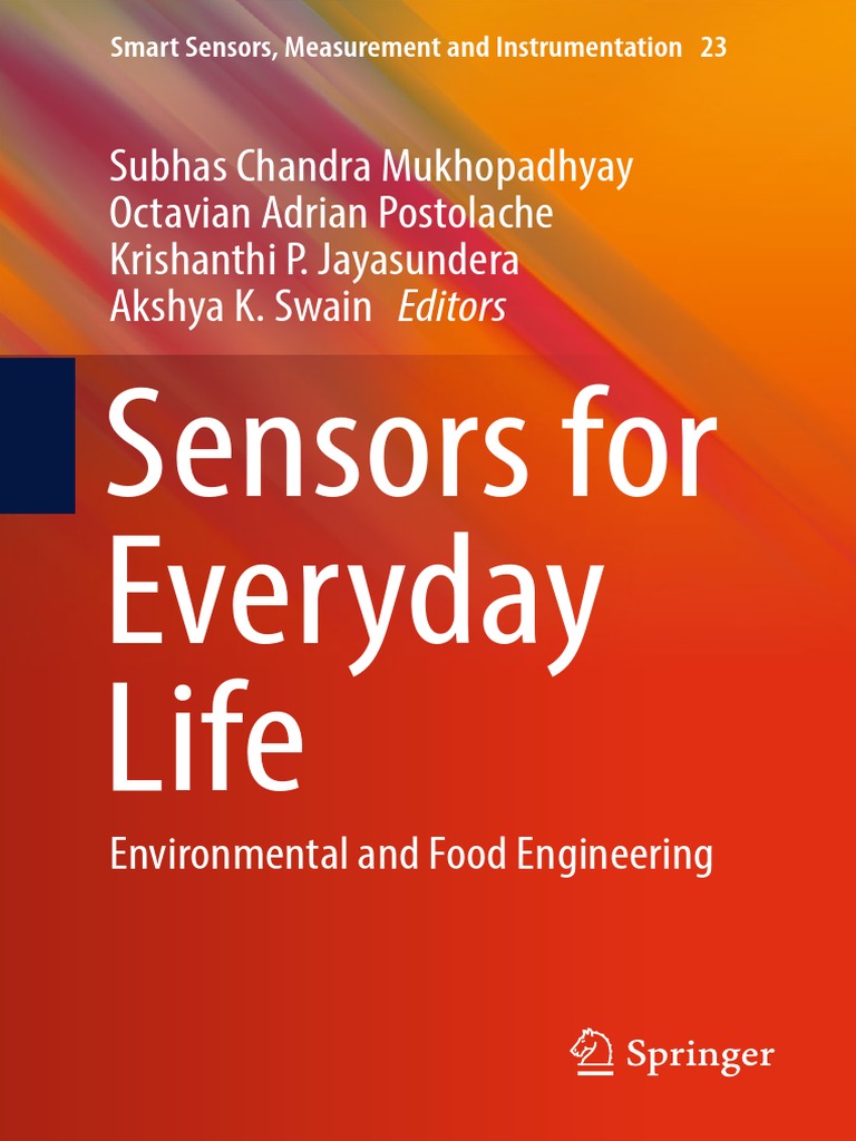 Sensors For Everyday Life PDF Exhaust Gas Cross Section (Physics)
