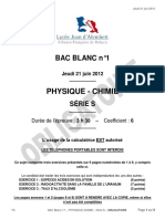 TS - BAC Blanc N°1 - Obligatoire