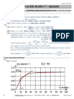 TS - BAC Blanc N°1 Corrigé - Spécialité PDF