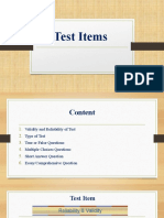 Test Items.pptx