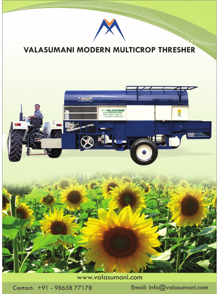 Multicrop Thresher PDF | PDF