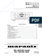 Marantz SR-14 (N1G-S1G-U1G-U1B) Receiver PDF