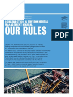 Our Rules: Construction & Environmental Management Manual