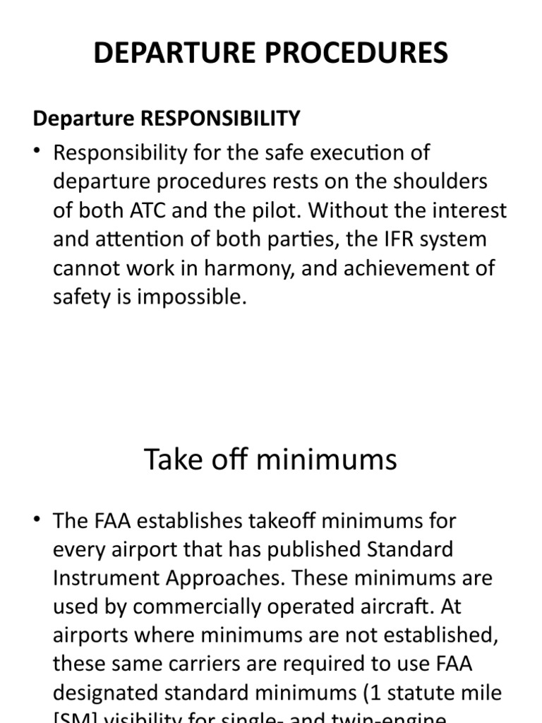 Delayed Flight Understanding Departure Procedures - bk9qckj