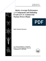Industry-Average Performance for Components and Initiating Events at U.S. Commercial Nuclear Power Plants NUREGCR-6928.pdf