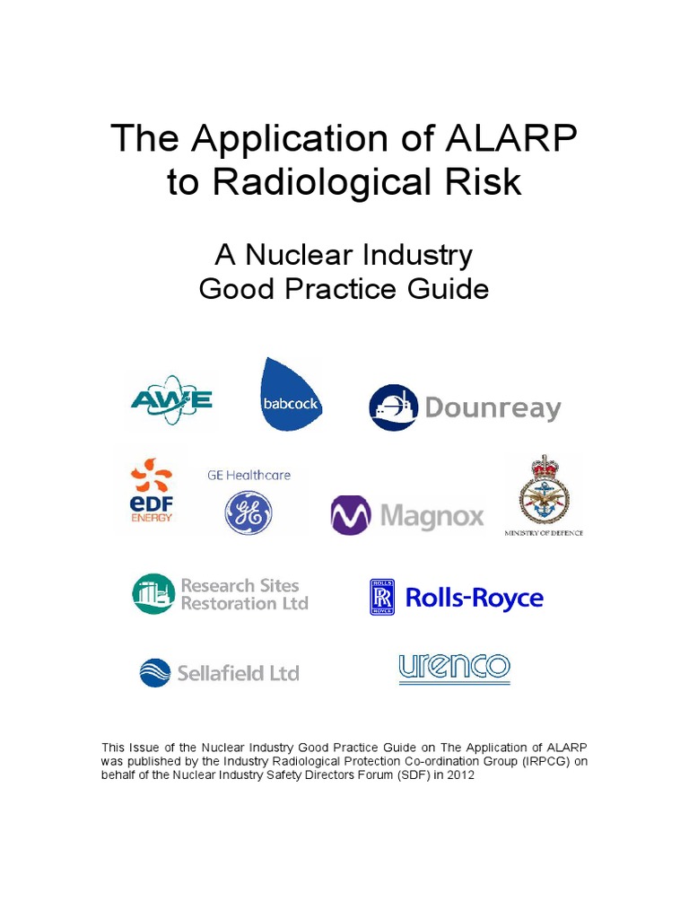 Application of ALARP To Radiological Risk PDF | PDF | Risk | Risk ...