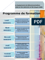 Agenda Formation SDH-PDH-PBX
