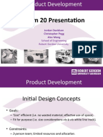 Product Development - Team 20