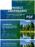 Project Greenhands: "Trees and Humans Are in An Intimate Relationships."