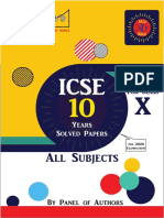 Icse 10years Papers PDF