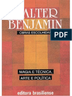 (obras escolhidas, v. 1) Walter Benjamin - Magia e tecnica, arte e politica ensaios sobre literatura e historia da cultura-São Paulo Brasiliense (1993).pdf