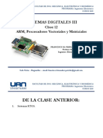 6-Sistemas Digitales III - ARM, Procesadores Vectoriales y Matriciales PDF