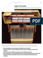 Two-manual Organ Console OrganTutor Organ 101