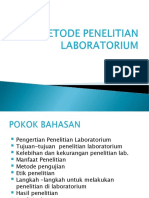 Penelitian Laboratorium