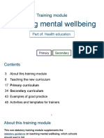 RSHE Mental Wellbeing Guidance Powerpoint
