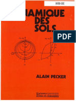 1984 - Dynamique Des Sols - Pecker