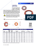 D-01 Model 7041 Flange Adapter-Ansi Class 125150