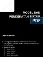 7 Model dan Pendekatab Sistem