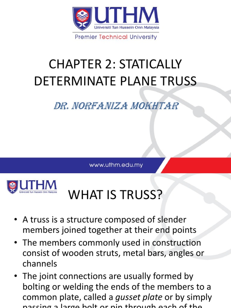 CHAPTER 2 Structural Analysis | Download Free PDF | Truss | Physics