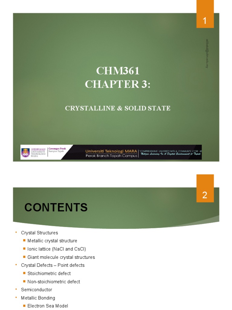 Crystalline Structures & Defects | PDF | Crystal Structure | Ion