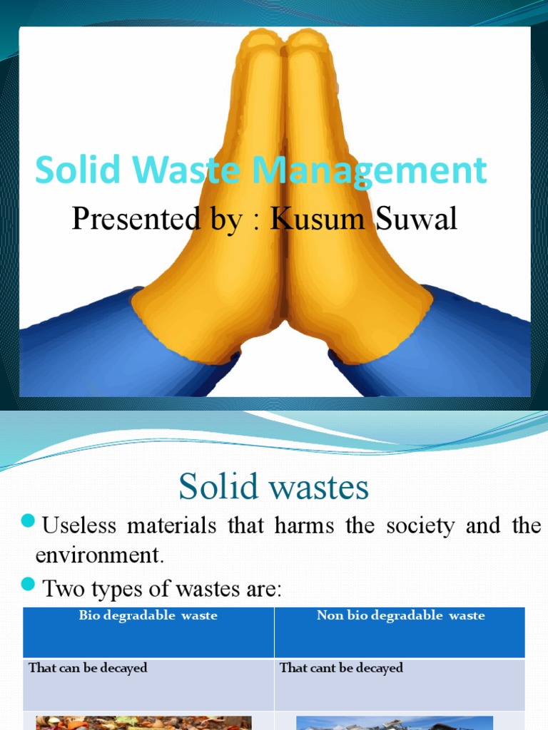 Understanding Solid Waste Management | PDF | Science & Mathematics