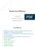 Robot End-Effector: Er - Rashmi Assistant Professor GNA University
