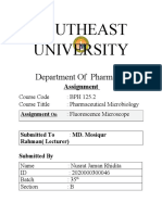 Southeast University: Department of Pharmacy
