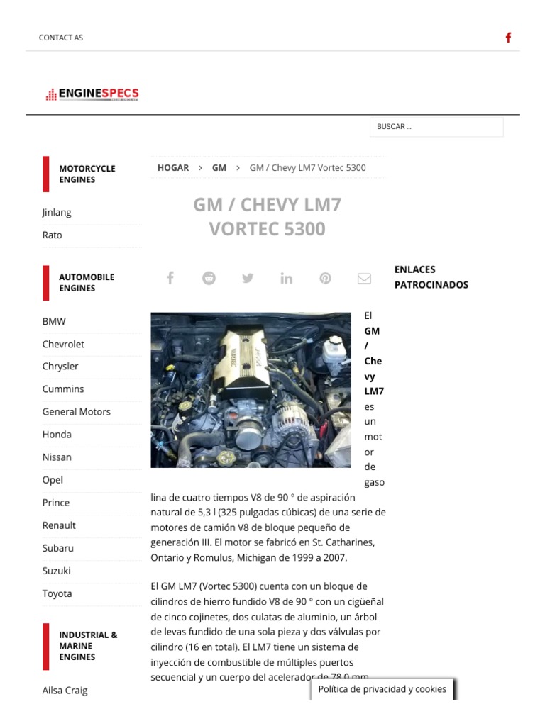 Gm / Chevy L33 Vortec 5300 Ho V8 Engine: Review And Specs – IQFDW