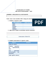 Tarea. Manejo de Emociones