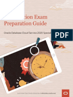 OU - 1Z0 998 DBCS Oracle Cloud For DBAs 2020 Specialist Exam Study Guide