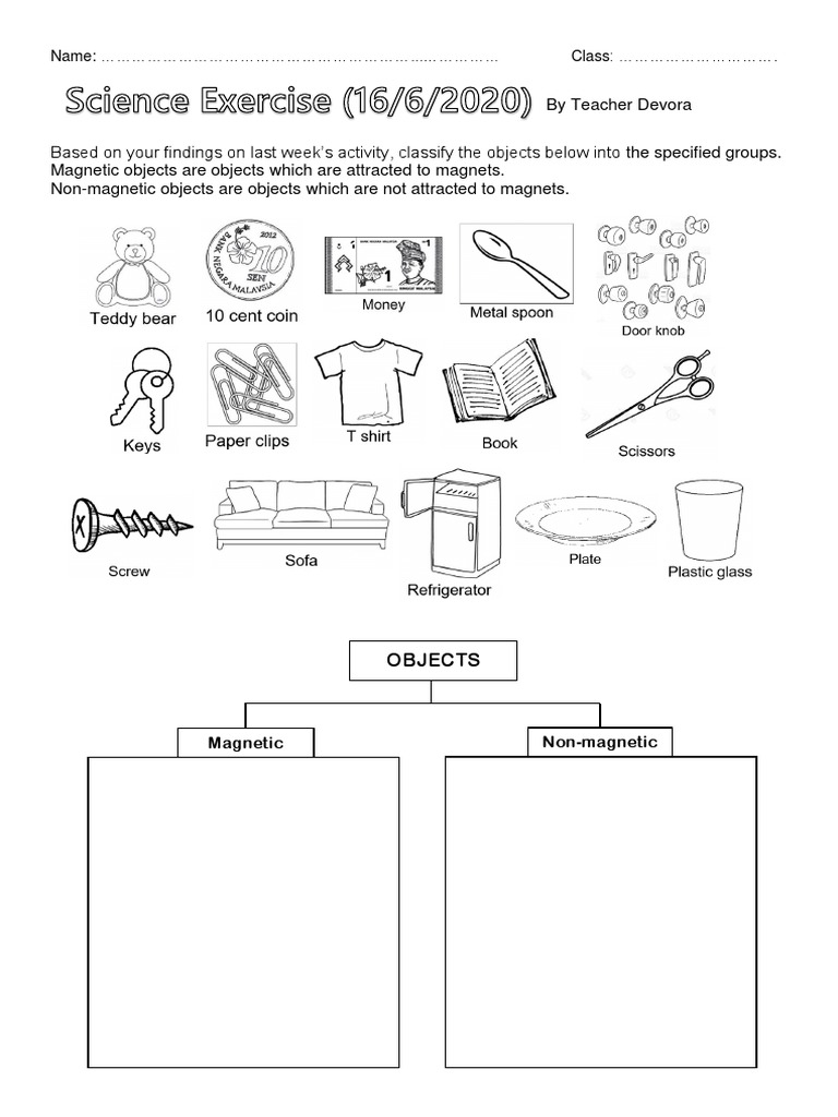 Classifying Objects Pdf Pdf Technology Engineering