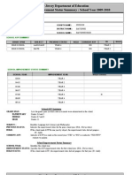 2009-2010 AYP Profiles Hudson County