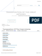 Transposition of The Great Arteries Article PDF
