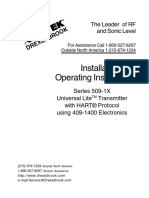RF Level Transmitter Manual II PDF