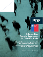Informe Consejo Cohesion Social PDF