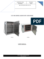 Utd-1000 Series Laboratory Oven Um PDF