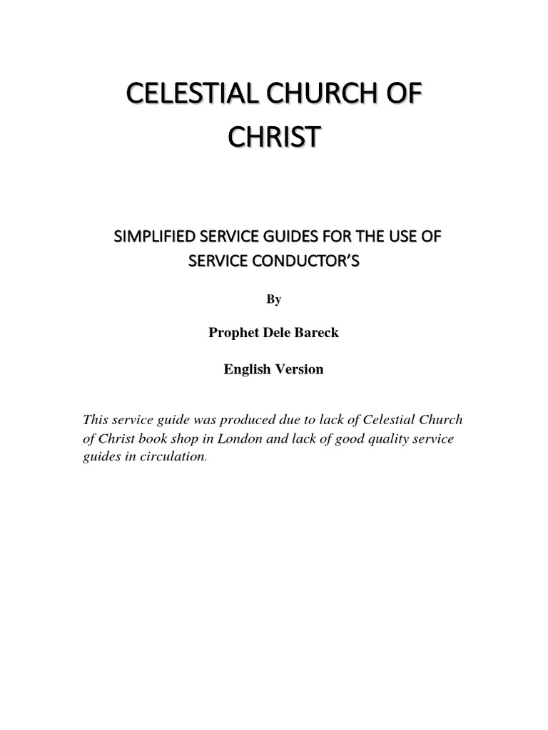 Order of Service PDF Sacrifice Lord