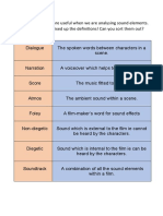 Sound Elements Flashcards Muddled