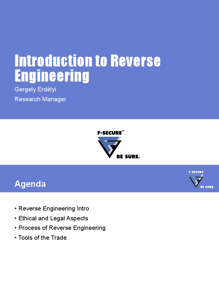 Introduction To Reverse Engineering (Inglês) PDF | PDF